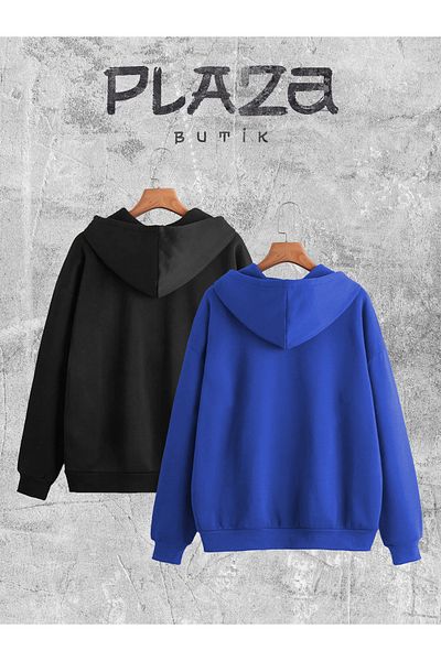 Plaza Butik Jachetă/cardigan sezonier pentru transpirație unisex cu fermoar
