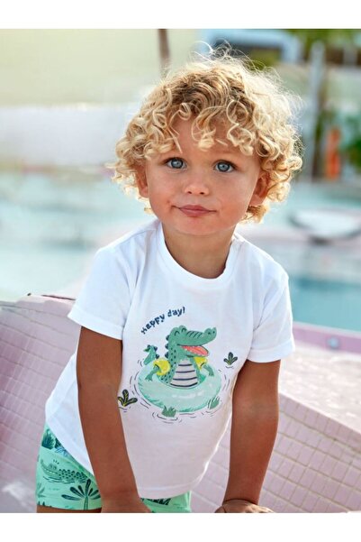 MAYORAL Baby Boy Shorts Swimwear T-Shirt Set 1648