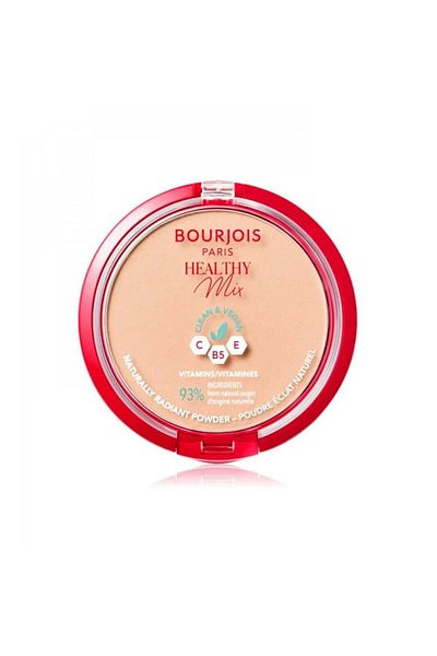 Bourjois Healthy Mix Clean Pressed Powder - 02 - Vanilla, 11g