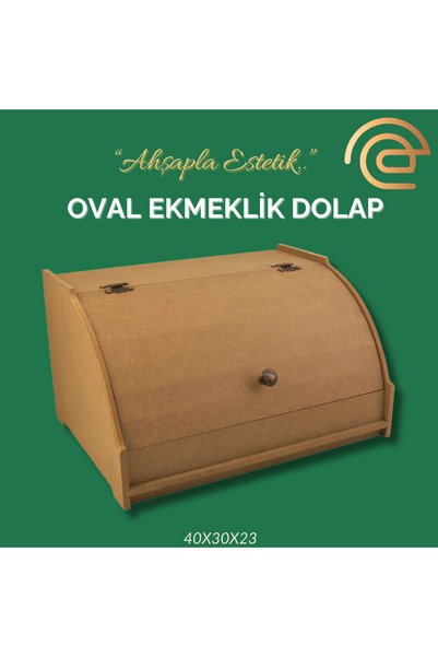 Eymen Hobi OVAL EKMEKLİK DOLAP