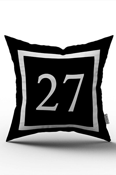 Cango Home Broj Digitalna štampa Navlaka za jastuk 27