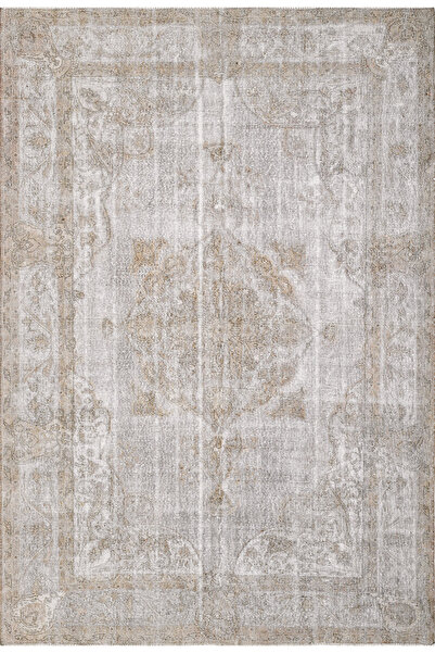 Empera Antik Halı - Vintage Etnik Desenli El Dokuması Halı E0035