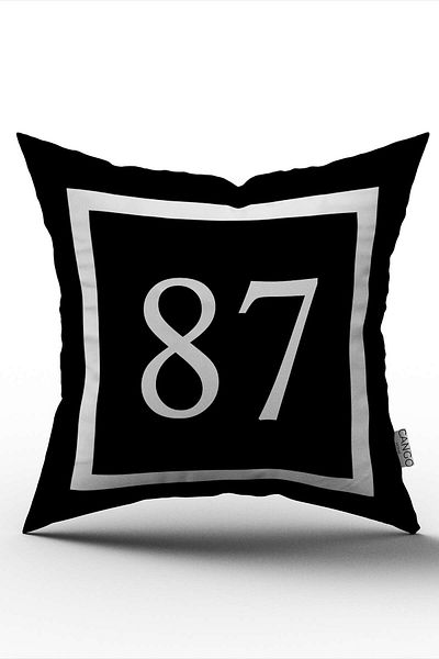 Cango Home Husă de pernă cu imprimare digitală numerică 87