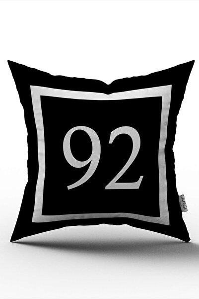Cango Home Broj Digitalna štampa Navlaka za jastuk 92