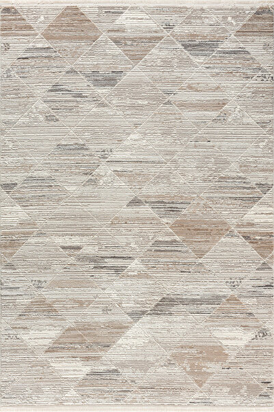 Empera Pena - Valerian Geometrik Desenli Kolay Temizlenebilir Mutfak Halısı