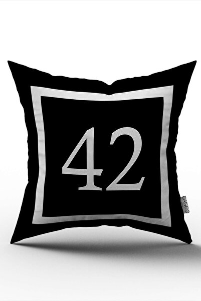 Cango Home Broj Digitalna štampa Navlaka za jastuk 42