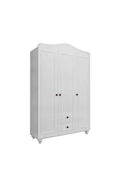 VENATTO Sandy 3 Kapaklı, 2 Çekmeceli Dolap/gardırop (%100MDF)