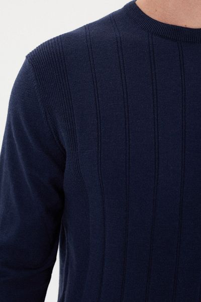 Tony Montana Πλεκτό πουλόβερ με ρίγες Regular Fit-T-6001