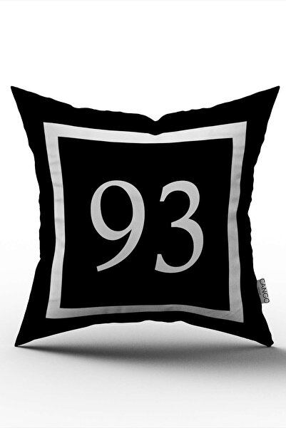 Cango Home Broj Digitalna štampa Navlaka za jastuk 93