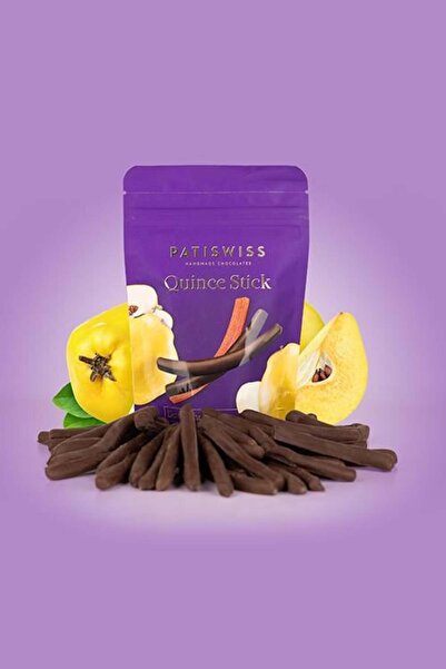 Patiswiss Bitter Çikolatalı Ayva Çubukları 80g