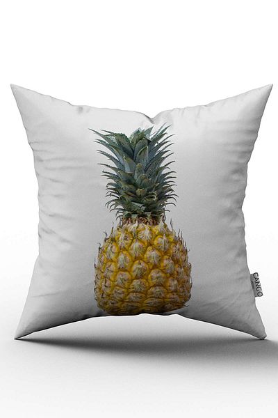 Cango Home Pineapple Special Design Pillow Throw Pillow Cover - Otyk572