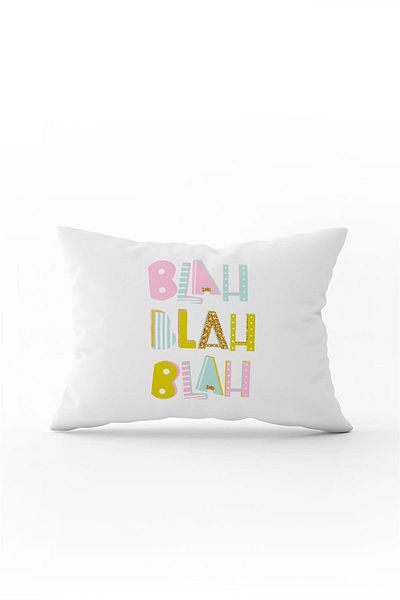 Cango Home Husă de pernă decorativă, multicoloră, cu scris, imprimare digitală, pentru pernă - Cgh468-3550 Imprimare față-verso