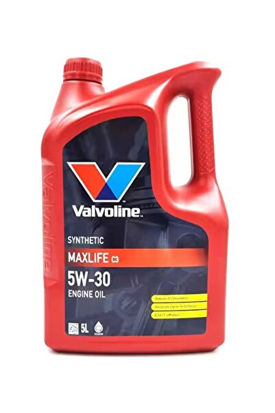 Valvoline Max Life 5w30 C3 5 lt Premium Full Synthetic Motor Yağı