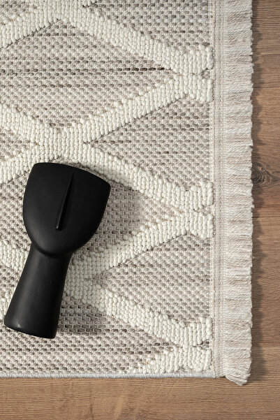 Empera Agra - Sienna Modern Iskandinav Desenli Oturma Odası Halısı