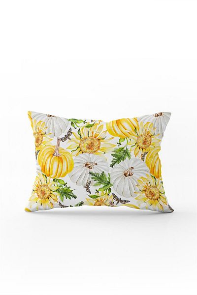 Cango Home Orange Halloween Pumpkin Patterned Digital Printed Throw Pillow Cover Cgh752-3550 Double Sided Printed