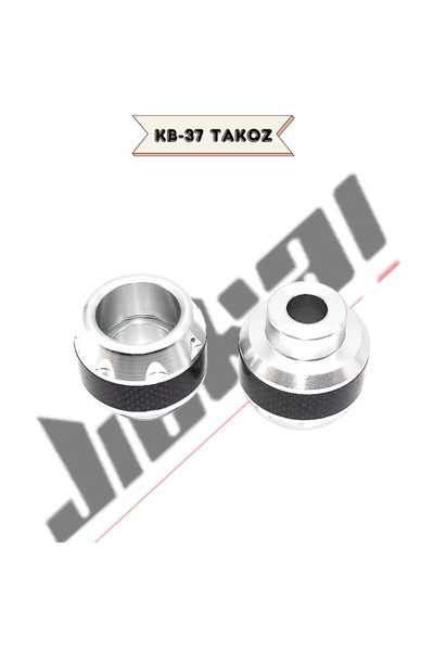 JİEKAİ ARORA CAPPUCİNO 50-125UYUMLU MOTOSİKLET TEKER KORUMA TAKOZU AKS TAKOZ GÜMÜŞ *KB-37