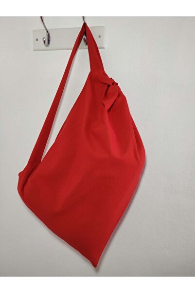 Fancyagnes El Yapımı Duck Kumaş Keten Kırmızı Askılı Çamaşır Oyuncak Kirli Sa...