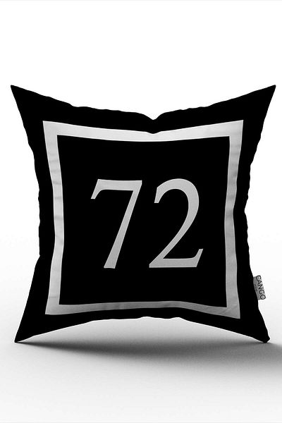 Cango Home Husă de pernă cu imprimare digitală numerică 72