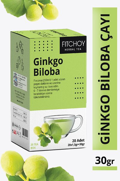 Fitchoy Ginko Biloba Tea 20 Pieces