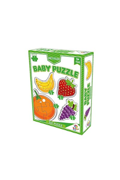 LAÇO KİDS مجموعة ألغاز الفاكهة للأطفال مكونة من 4 قطع من Laço - للطفل LC7227