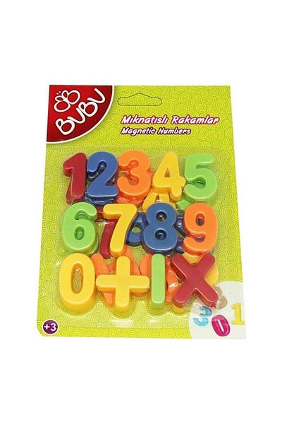 Bubu 25 Pieces Magnetized Number - 00083