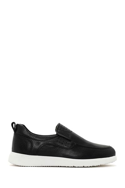 Derimod Black Leather Men's Loafer - 24sfd6430ft