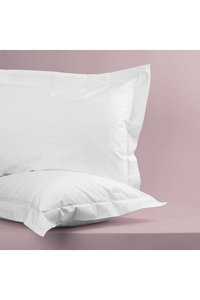 Sabia 50X60 cm Set of 2 Oxford Pillowcases - Organic 100% Cotton, 62 Strands (155 Tc)
