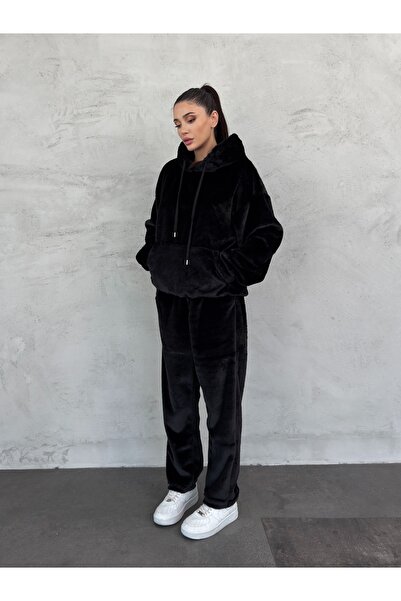 Weyeze Plush Sweat and Trousers - Set of 2 Af-K86046B