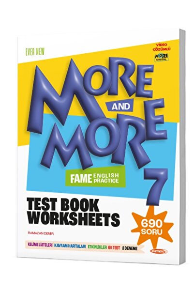 More & More 7 MORE&MORE FENOMEN TEST BOOK WORKSHEETS