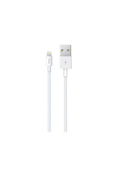 Ttec USB-A - Lightning Şarj Kablosu Beyaz 2DK7508B