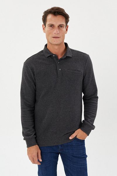 Tony Montana Velvet Thessaloniki Polo Neck με τσέπες μεγάλου μεγέθους - KS-1707