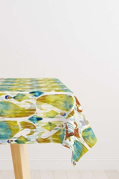 Cango Home Alb Verde Abstract Decorativ Birou Cgh153-ms
