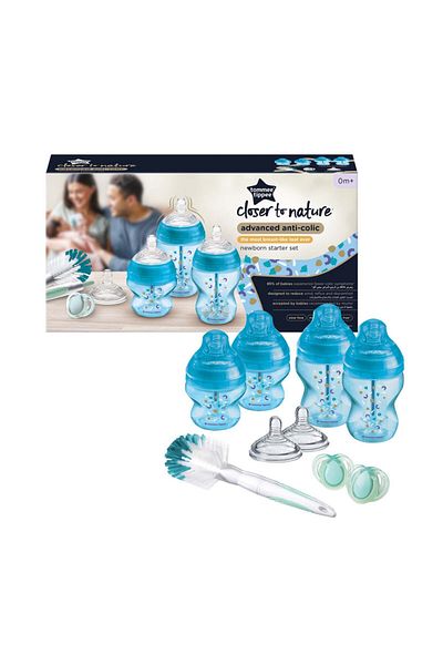 tommee tippee Advanced Anti-Colic Newborn Baby Bottle Starter Kit.