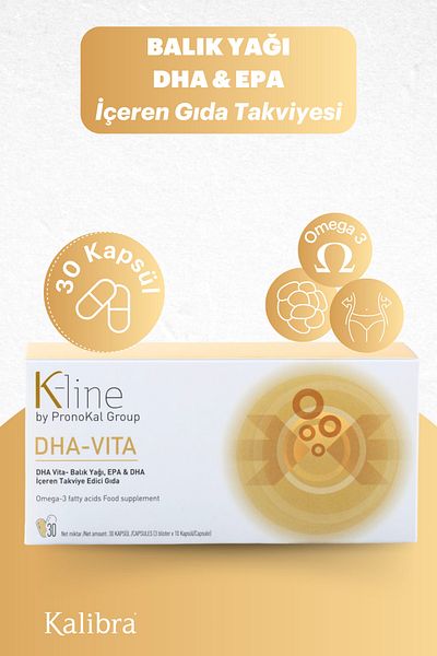 SDM GIDA Vita Dha - Food Supplement Containing Fish Oil and Epa