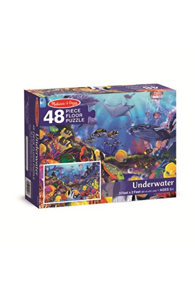 Melissa & Doug Dev Yer Yapbozu- Deniz Altı (48 parça)