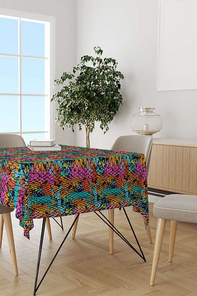 Cango Home Hanorac de birou cu imprimare digitală cu model din piele de șarpe multicoloră neagră Cgh373-ms