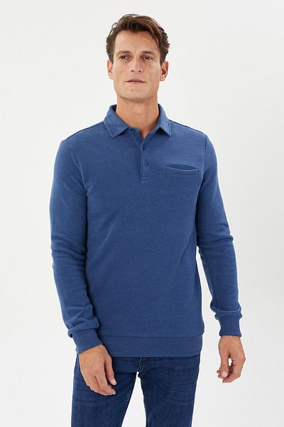 Tony Montana Velvet Thessaloniki Polo Neck με τσέπες μεγάλου μεγέθους - KS-1707