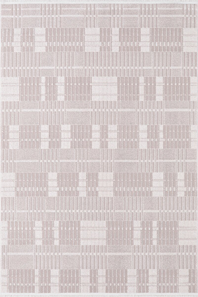 Empera Aspendos - Bonne Takma Saçaklı Modern Salon ve Oturma Odası Halısı