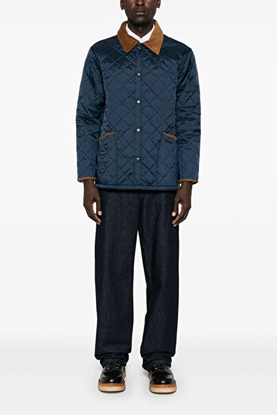 Barbour 30th Anniversary Liddesdale Kapitone Ceket Ny71 Navy