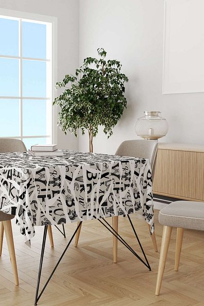 Cango Home Alb Negru Modern Decorativ Birou Cgh106-ms