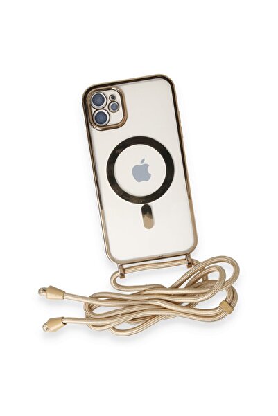 AppleiPhone 12 Divo Lazer Askılı Magsafe Telefon Kılıfı