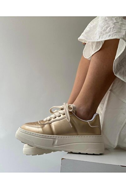 Zuum Omra Kadın Sneaker - Altın