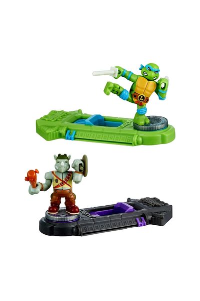 Giochi Presiozi Akedo Leonardo And Rocksteady 2 Pieces Tmnt Akt00100