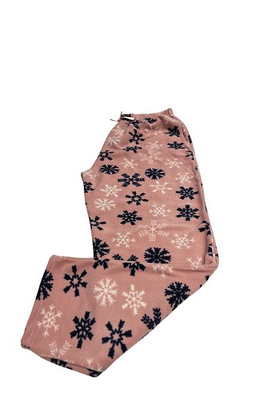 Arkan Πιτζάμες Winter Plus Size Fleece - Ελαστική μέση, 1η Κατηγορία Single Bottom