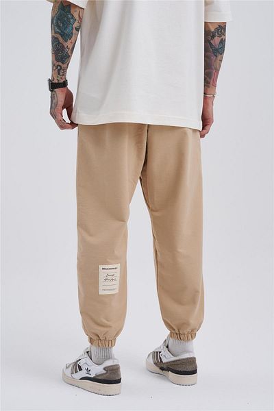 Machinist Ανδρικό Oversize Basic Jogger Beige Φούτερ