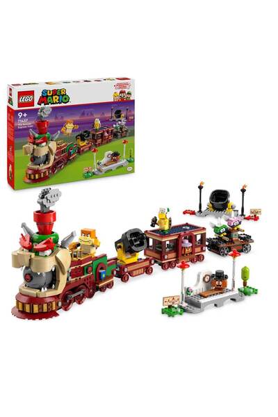 LEGO Super Mario Bowser Express Train 71437 - Nintendo Character for Children...