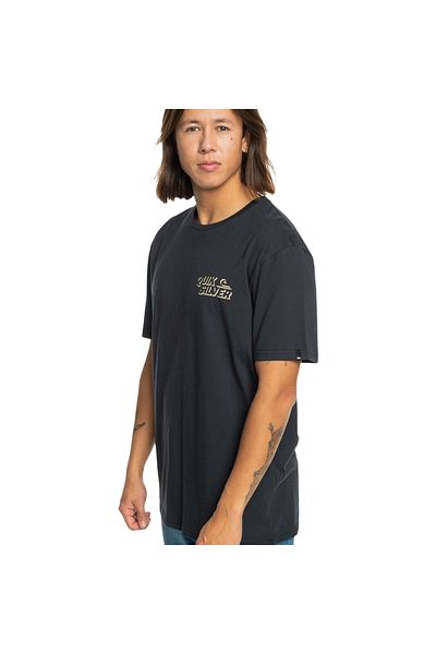 Quiksilver Shadow Knock Men's Black T-Shirt Men's T-Shirt Eqyzt07665