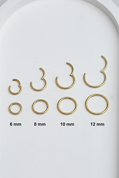 VLM AKSESUAR Cerrahi Çelik Tragus, Helix, Rook, Lobe, Septum Piercing
