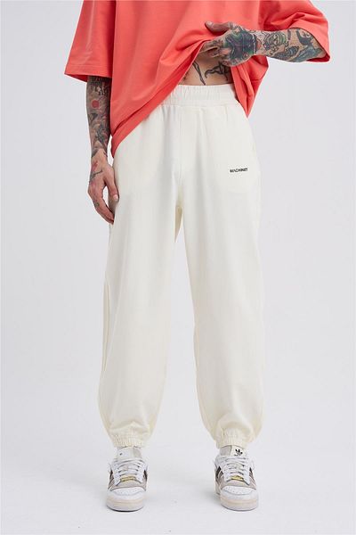 Machinist Ανδρικό Oversize Jogger - Ecru Sweatpants