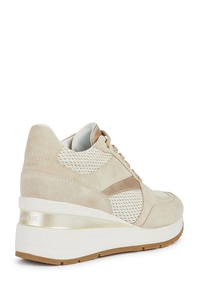 Geox Geox Beige Trainers Womens Shoes